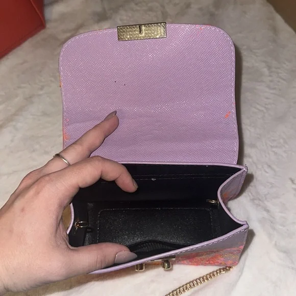 1 of 1 Hand Painted Anca Barbu Brand New Shoulder Bag PERFECT FOR SUMMER - Picture 9 of 16